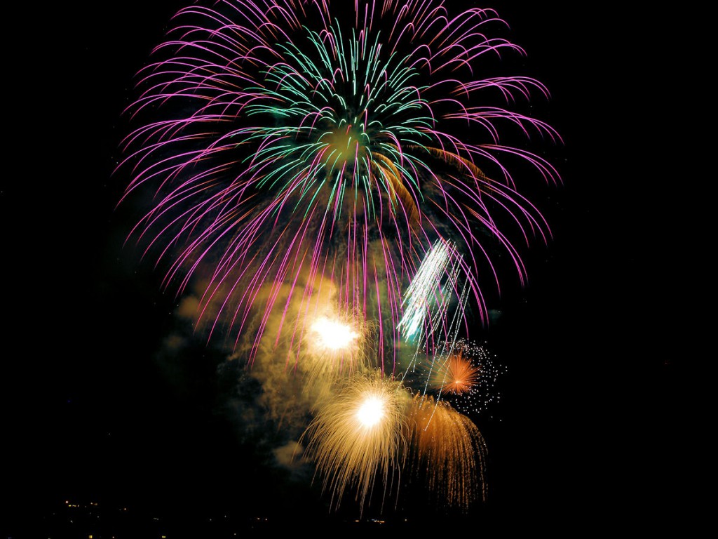 4th of July 2015 fireworks in Southern California
